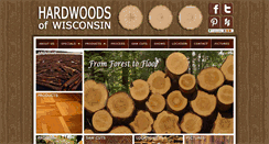 Desktop Screenshot of hardwoodsofwisconsin.com